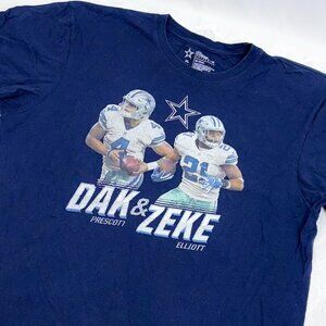 NFL Dallas Cowboys DAK PRESCOTT ZEKE ELLIOTT Fan Shirt Football